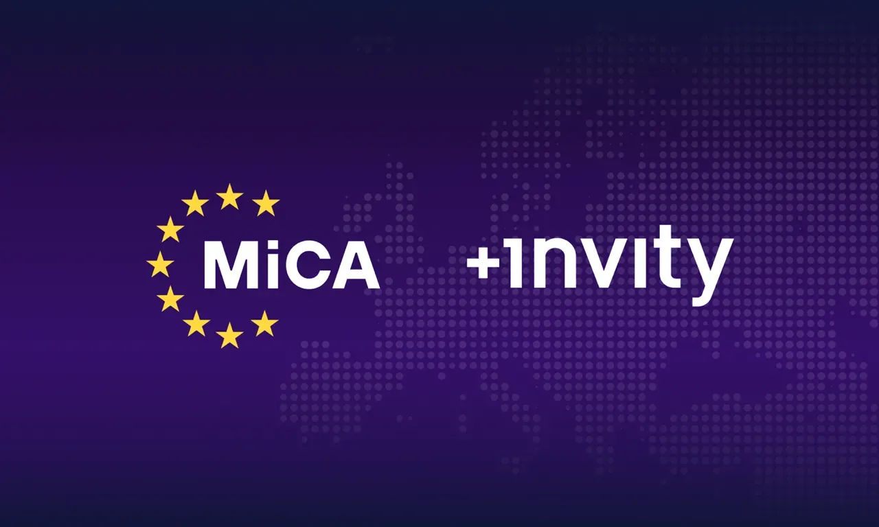 The Invity app is compliant with European MiCA regulation